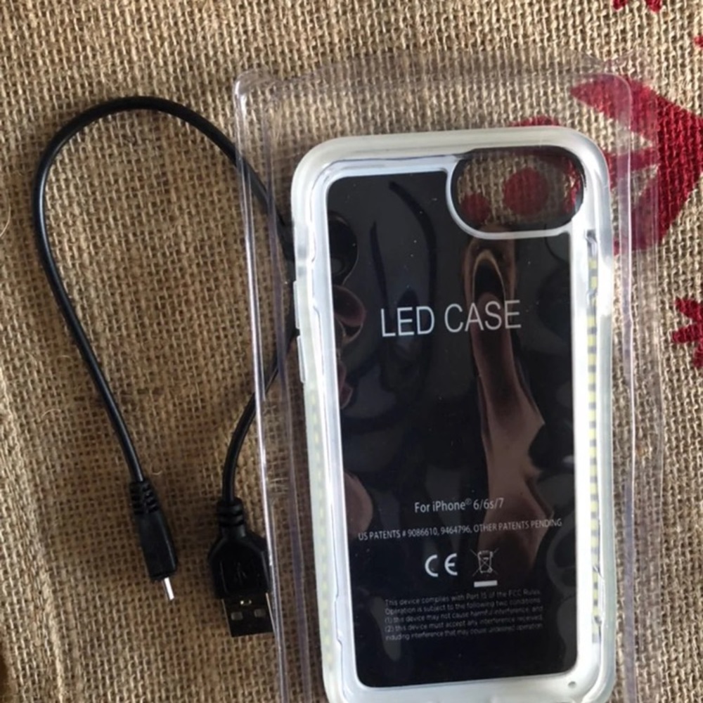 Selfie iPhone light up case